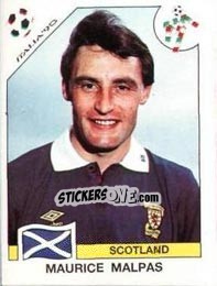 Sticker Maurice Malpas - FIFA World Cup Italia 1990 n. 219 - Panini