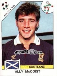 Sticker Ally McCoist - FIFA World Cup Italia 1990 n. 226 - Panini