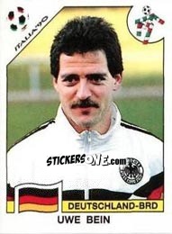 Figurina Uwe Bein - FIFA World Cup Italia 1990 n. 261 - Panini