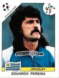 Figurina Eduardo Pereira - FIFA World Cup Italia 1990 - Panini