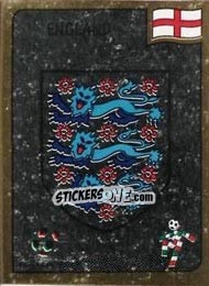 Sticker The Football Association emblem - FIFA World Cup Italia 1990 n. 382 - Panini