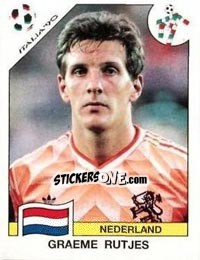 Cromo Graeme Rutjes - FIFA World Cup Italia 1990 n. 407 - Panini