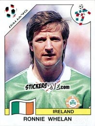 Sticker Ronnie Whelan - FIFA World Cup Italia 1990 n. 431 - Panini