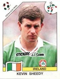 Sticker Kevin Sheedy - FIFA World Cup Italia 1990 n. 434 - Panini
