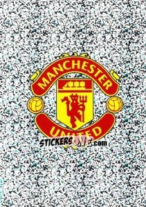 Sticker Logo - Manchester United 2009-2010 n. 1 - Panini