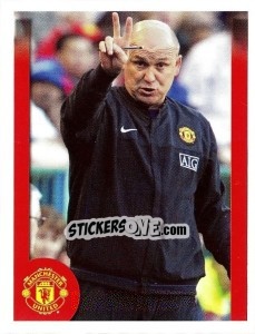Sticker Mike Phelan in action - Manchester United 2009-2010 - Panini