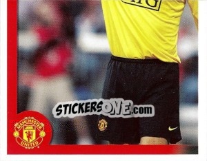 Sticker Edwin van der Sar - Manchester United 2009-2010 n. 15 - Panini