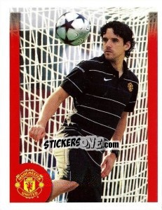 Sticker Owen Hargreaves in training - Manchester United 2009-2010 n. 35 - Panini