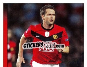 Sticker Michael Owen - Manchester United 2009-2010 n. 50 - Panini