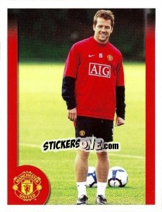 Figurina Michael Owen in training - Manchester United 2009-2010 - Panini