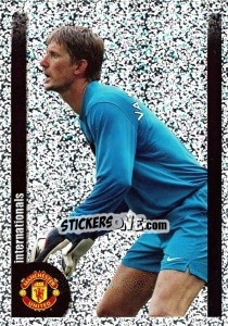 Sticker Edwin van der Sar (Holland) - Manchester United 2009-2010 n. 55 - Panini