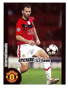 Sticker Ryan Giggs (Wales) - Manchester United 2009-2010 n. 60 - Panini