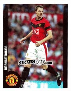 Figurina Jonny Evans (Northern Ireland) - Manchester United 2009-2010 - Panini