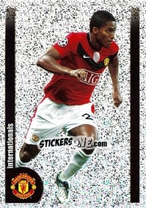 Sticker Antonio Valencia (Ecuador) - Manchester United 2009-2010 n. 66 - Panini