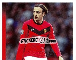 Sticker Dimitar Berbatov - Manchester United 2009-2010 n. 74 - Panini