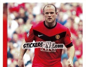 Sticker Wayne Rooney - Manchester United 2009-2010 n. 79 - Panini