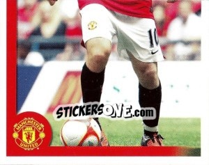 Sticker Wayne Rooney - Manchester United 2009-2010 n. 80 - Panini