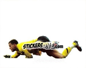 Sticker Ben Foster in action - PVC - Manchester United 2009-2010 n. 94 - Panini
