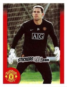 Sticker Ben Foster in training - Manchester United 2009-2010 n. 95 - Panini