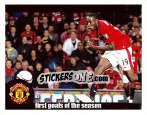 Sticker Welbeck scores vs Wolverhampton - Manchester United 2009-2010 - Panini