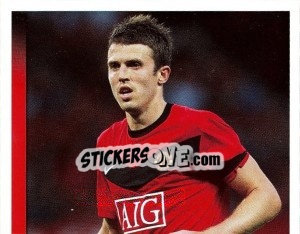 Sticker Michael Carrick - Manchester United 2009-2010 n. 127 - Panini