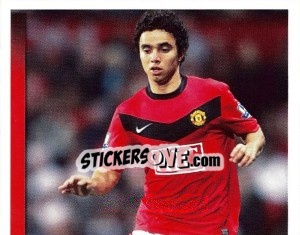 Sticker Fabio Da Silva - Manchester United 2009-2010 - Panini