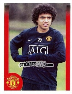 Cromo Fabio Da Silva in training - Manchester United 2009-2010 - Panini