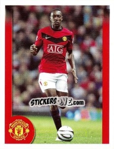 Cromo Danny Welbeck in action - Manchester United 2009-2010 - Panini