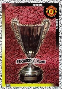 Sticker 1 European Cup Winners' Cup - Manchester United 2009-2010 - Panini