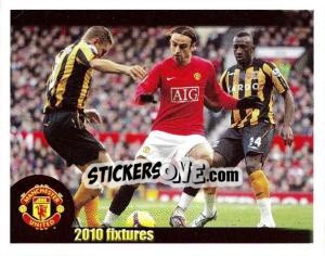 Sticker Manchester United v Hull City - Berbatov - Manchester United 2009-2010 n. 193 - Panini