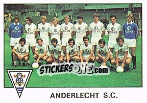 Figurina Team - Football Belgium 1977-1978 n. 2 - Panini