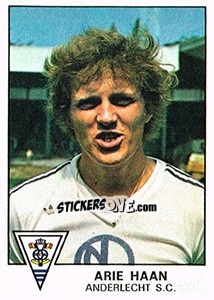 Figurina Arie Haan - Football Belgium 1977-1978 - Panini