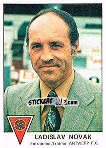 Sticker Ladislav Novak - Football Belgium 1977-1978 n. 20 - Panini