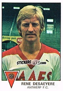 Figurina Rene Desaeyere - Football Belgium 1977-1978 n. 29 - Panini