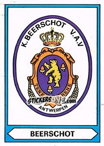 Sticker Badge - Football Belgium 1977-1978 n. 35 - Panini