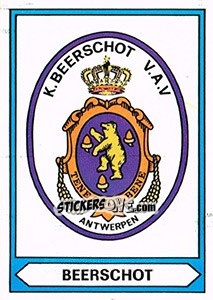 Sticker Badge - Football Belgium 1977-1978 - Panini