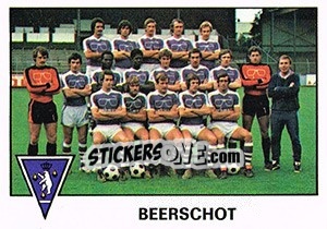 Figurina Team - Football Belgium 1977-1978 n. 36 - Panini
