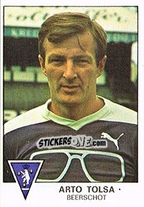 Sticker Arto Tolsa - Football Belgium 1977-1978 n. 42 - Panini