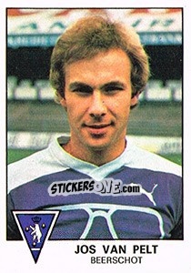 Cromo Jos van Pelt - Football Belgium 1977-1978 - Panini