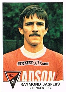 Sticker Raymond Jaspers - Football Belgium 1977-1978 n. 56 - Panini