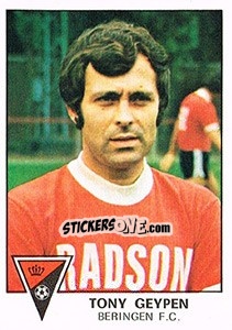 Sticker Tony Geypen - Football Belgium 1977-1978 n. 61 - Panini