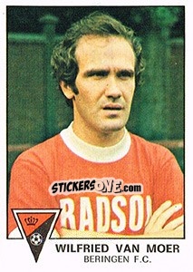 Sticker Wilfried van Moer - Football Belgium 1977-1978 n. 62 - Panini