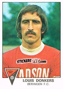 Sticker Louis Donkers - Football Belgium 1977-1978 n. 67 - Panini