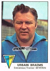 Cromo Urbain Braems - Football Belgium 1977-1978 n. 71 - Panini