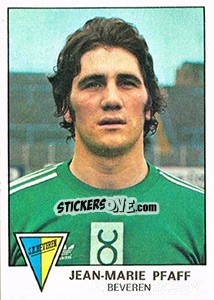 Figurina Jean-Marie Pfaff - Football Belgium 1977-1978 - Panini