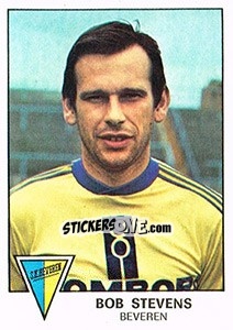 Sticker Bob Stevens - Football Belgium 1977-1978 - Panini