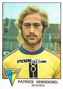 Sticker Patrick Verhoosen - Football Belgium 1977-1978 - Panini