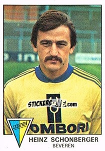 Sticker Heinz Schonberger - Football Belgium 1977-1978 n. 82 - Panini