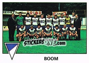 Figurina Team - Football Belgium 1977-1978 n. 87 - Panini