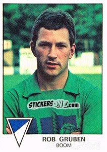 Sticker Rob Gruben - Football Belgium 1977-1978 - Panini